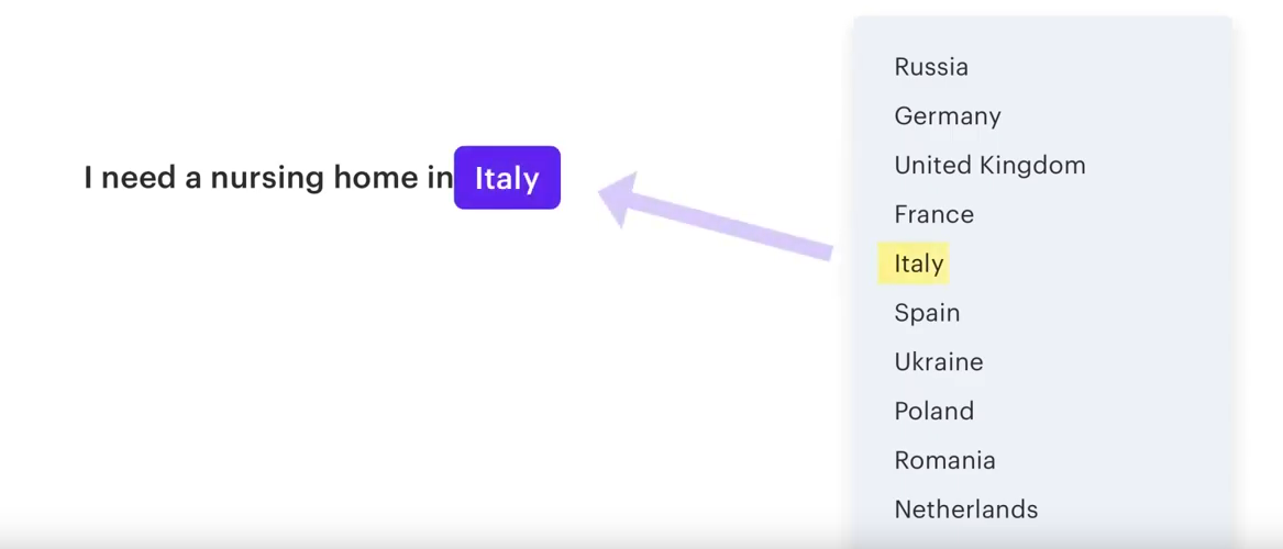 lookup table example